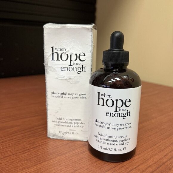 Philosophy Other - Philosophy WHEN HOPE IS NOT ENOUGH FIRMING FACIAL SERUM 4 oz SIZE! NEW! Sealed